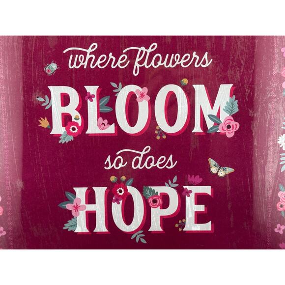 Where Flowers Bloom Decoupage Art - Picture 3 of 4